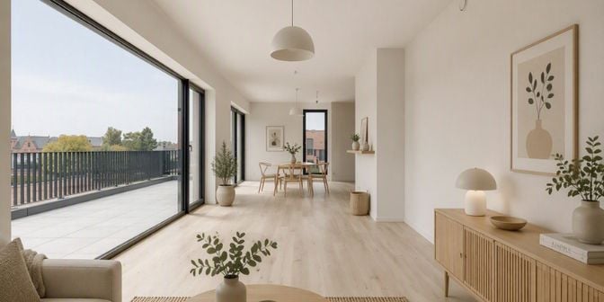 Appartement te koop in Binnenwijk 5-7 bus B.3.5, 9820 Merelbeke