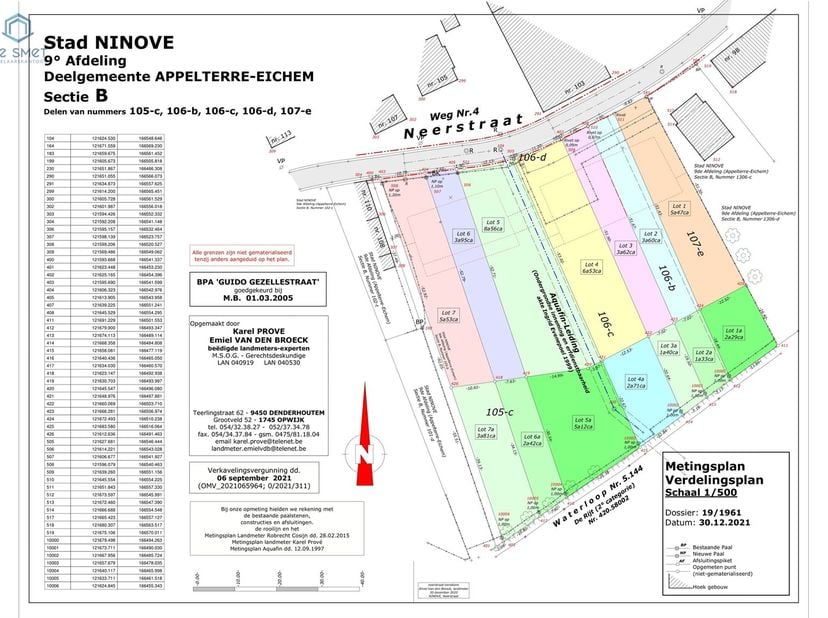 Grond te koop in Neerstraat 102B,
                    9400 Appelterre-Eichem
