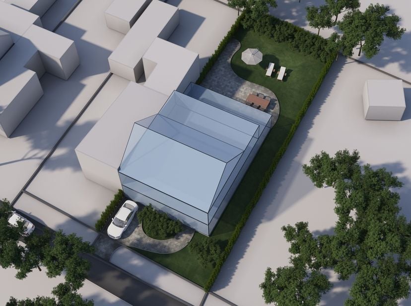 TECHNISCHE FICHE<br />
Grondoppervlakte: 561 m²<br />
Perceelbreedte: 14,51 m<br />
Oriëntatie: Zuid-Oost<br />
Geen bouwverplichting!<br />
Hoofdgebo