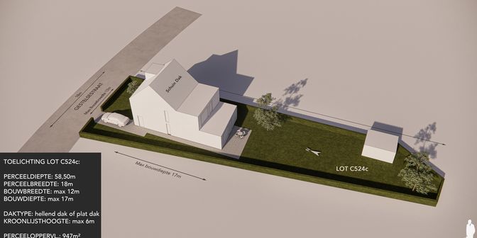 Grond te koop in Gestelsestraat 15A, 2321 Meer