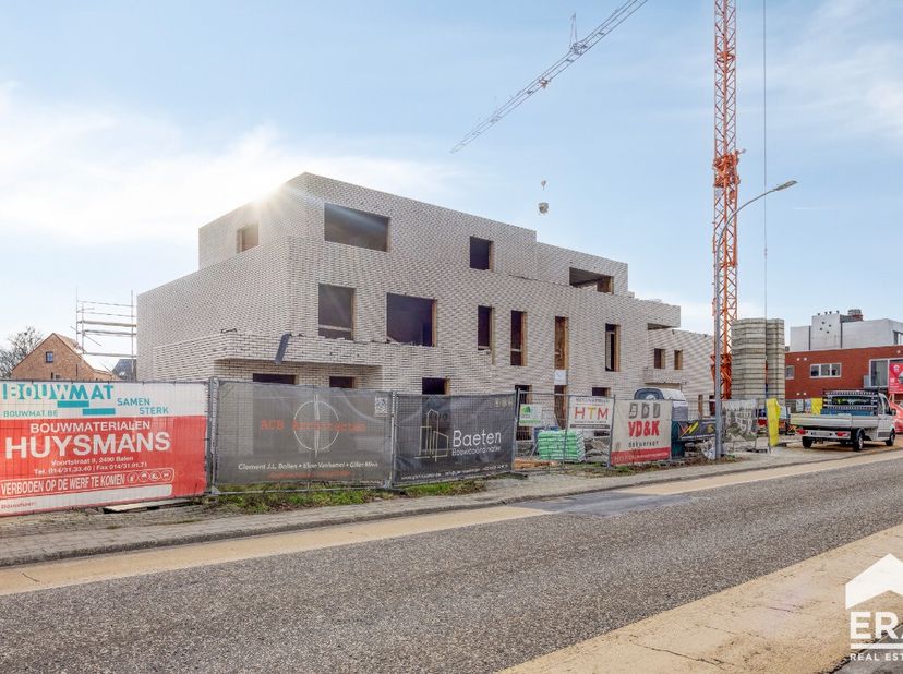 Residentie De Rotonde - Mol : un projet de construction durable et de haute qualité à Mol-Ginderbuiten. Le projet se compose de 17 appartements, de pa
