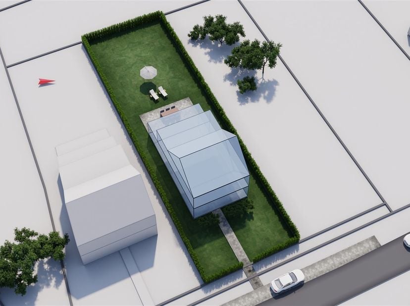 Mis deze unieke kans niet! Slechts sporadisch komt er op deze locatie bouwgrond voor open bebouwing te koop.<br />
<br />
LOT 2 ( Groenstraat 47 ) i
