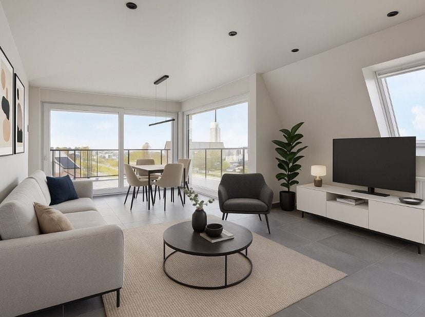 tyle="font-size: 18px; color: rgb(157, 19, 19);"&amp;gt;Prachtig afgewerkt en zeer ruim appartement (106 m²) gelegen op de bovenste verdieping met groot t