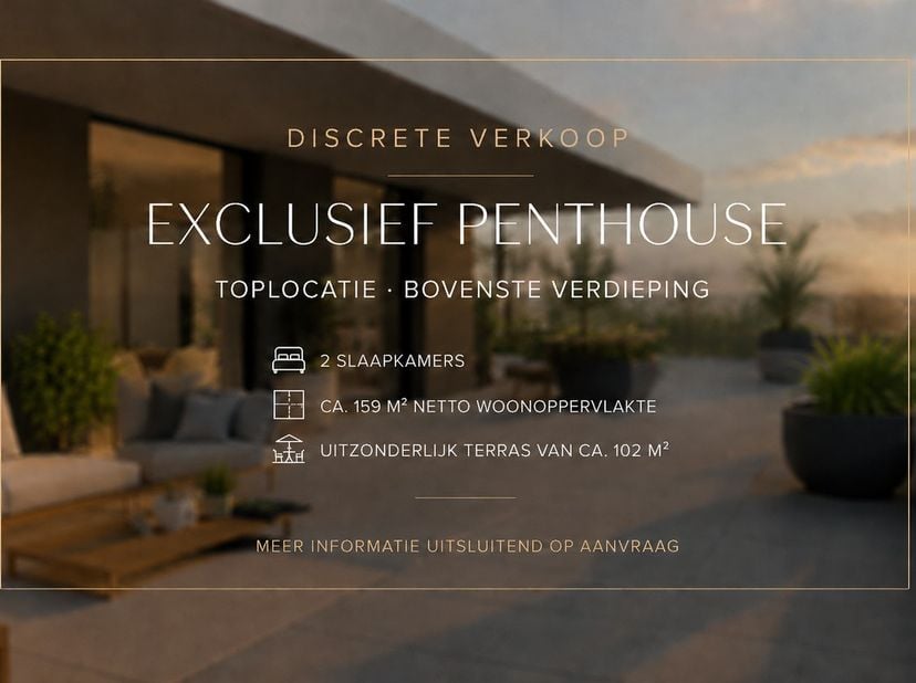 Op de bovenste verdieping van een stijlvolle residentie, gelegen in Maasmechelen, bevindt zich dit uitzonderlijk ruime penthouse, waar privacy, licht