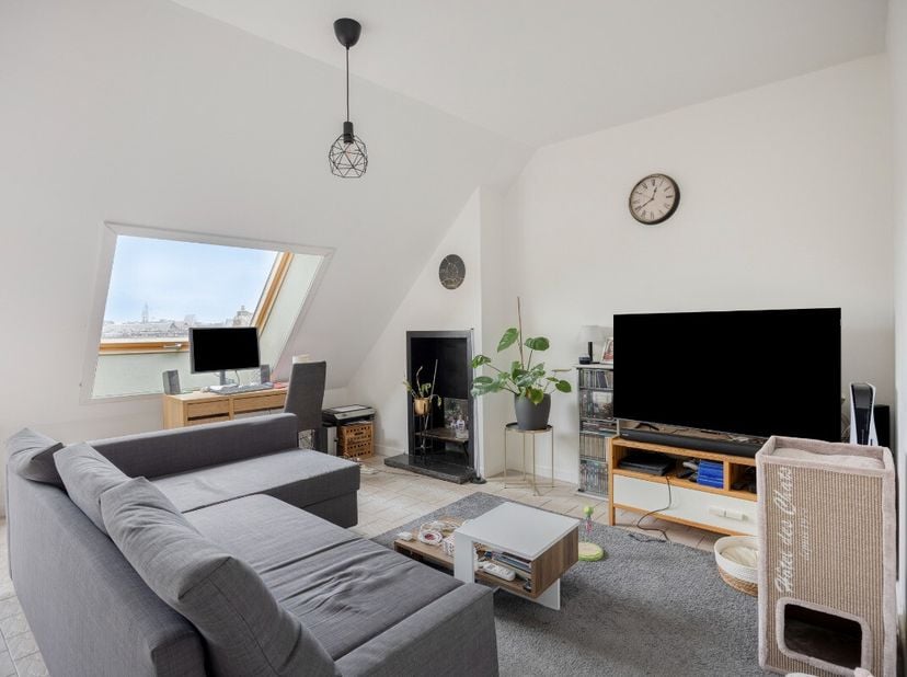 Appartement in het centrum van Mechelen, vlak bij winkels, openbaar vervoer en het station. Dit instapklare appartement combineert een centrale liggin
