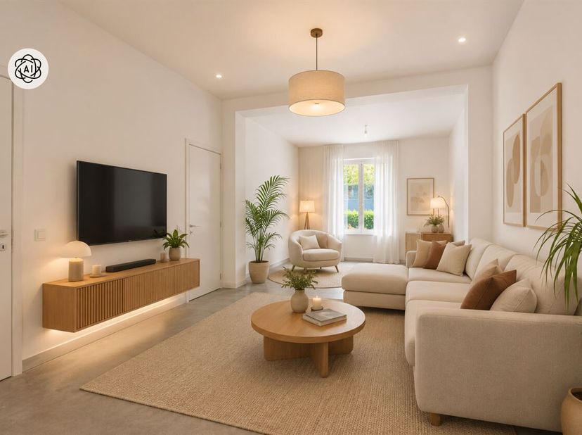 Hip gerenoveerde leuke woning met 2 slk en grote tuin! <br />
INDELING: inkom, gezellige grote leefruimte, modern hip ingerichte luxe-keuken uitgevend