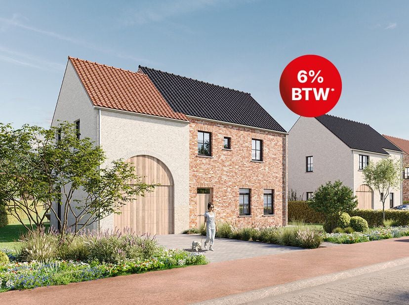 Bâtiment ouvert - Maison avec 3 chambres - Séjour lumineux grâce à de grandes fenêtres - Espace de rangement et grenier spacieux - Vivre dans un envir