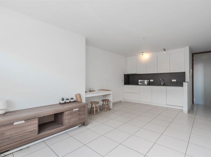 Verzorgd gelijkvloers appartement in residentie Carthago, gelegen aan de Oostendelaan 55 in Middelkerke. Dit appartement combineert comfort, een prakt