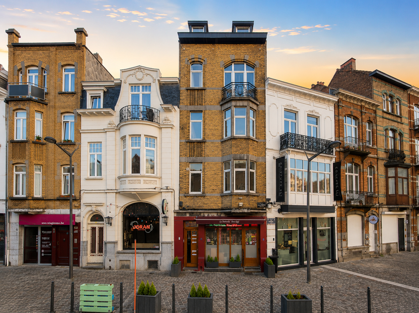 SCHAERBEEK – DAILLY-wijk<br />
Op een steenworp van Dailly-plein en niet ver van de Europese instellingen, ontdekt u dit prachtige 1-slaapkamerapparte
