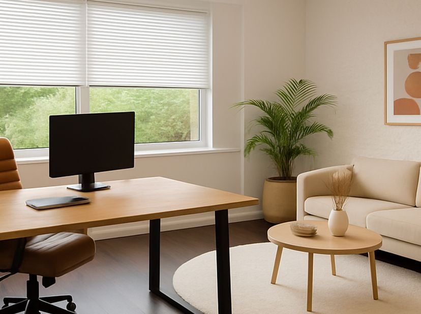 Lichte en moduleerbare kantoren te huur van 25 m² tot 1320 m² in een ideale, groene omgeving en een sfeer die een uniek en professioneel imago bevorde