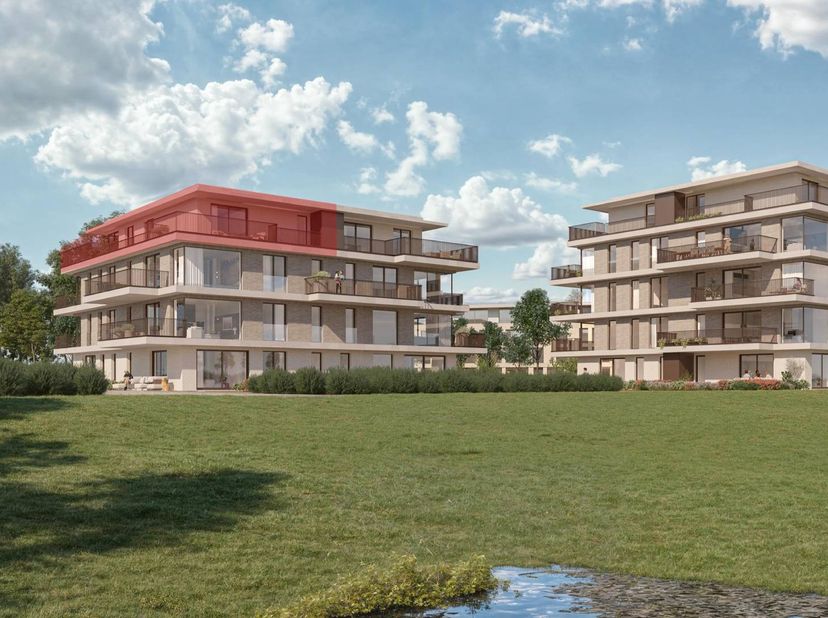 Domein Heydelberg biedt nieuwbouwappartementen in Loppem, aan de rand van Brugge. De derde fase omvat appartementen met 1, 2 of 3 slaapkamers, tot 140