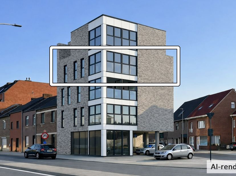 Mooi gelegen appartement met 2 slaapkamers. Prachtig uitzicht. 3de verdiep. Lift.<br />
VERKOOP onder REGISTRATIE en niet onder btw-stelsel. <br />
Op
