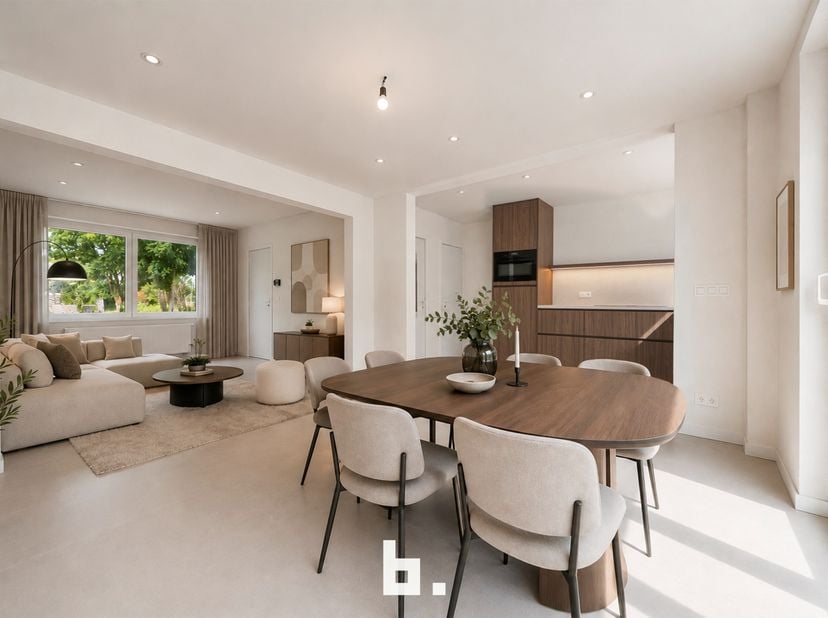 Op een rustige ligging te Brugge, bevindt zich deze volledig gerenoveerde woning met hoogwaardige afwerking die comfort, licht en functionaliteit perf