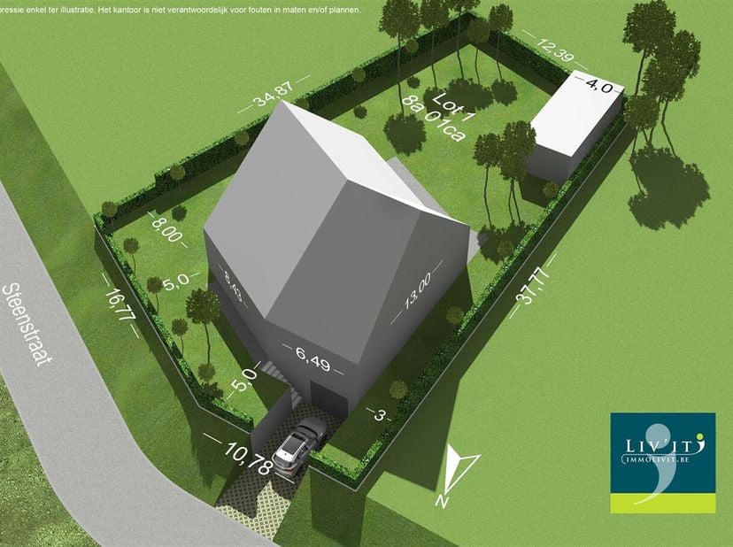 Terrain à bâtir situé au calme pour un développement ouvert à Gingelom !<br />
Vous êtes à la recherche d'un endroit pour réaliser la maison de vos rê