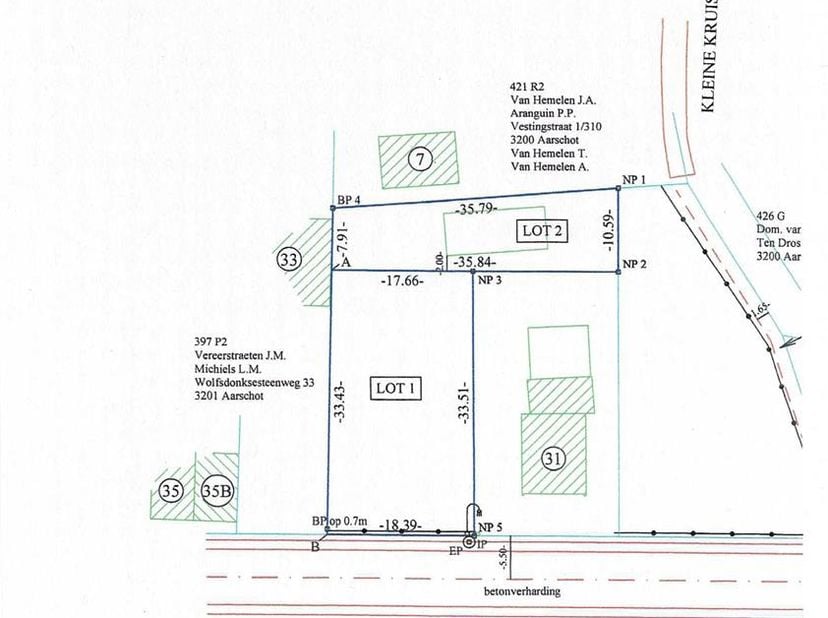 Mooi recht perceel van 6 are 03 ca voor vrijstaande woning in Langdorp te koop!<br />
Woongebied met landelijk karakter, op slecht 8 km van Aarschot-c