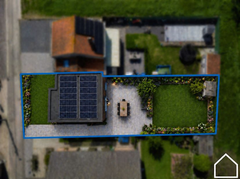 Nieuwbouwwoning te Houthulst.<br />
<br />
Luxueuze instapklare half open woning met oprit en carport en zuidwestgerichte tuin in Houthulst.<br />
<br