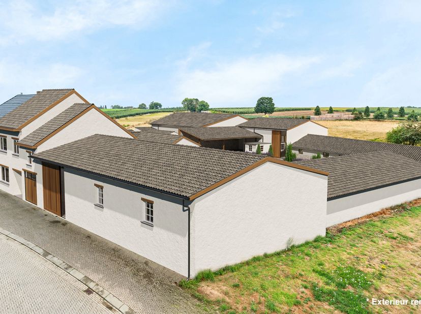 Voor meer info en foto’s, surf naar www.swevers.be – Deze karaktervolle hoeve aan de<br />
Grootloonstraat 138 in Tongeren-Borgloon biedt een unieke b