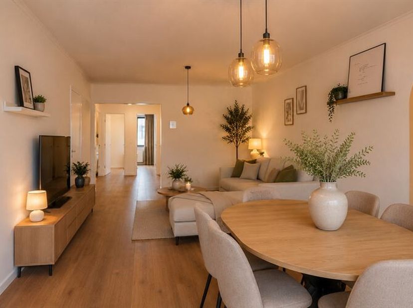 Instapklaar, volledig gerenoveerd appartement met terrassen en grote kelderberging in centrum Scherpenheuvel<br />
In het hart van Scherpenheuvel bevi