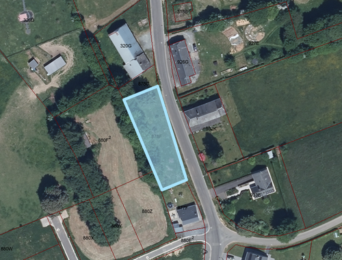                                         Bouwgrond te koop in Léglise, € 110.000
