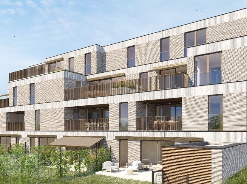 Ruime nieuwbouwappartementen met 2 slaapkamers in Beselare te koop.Op zoek naar een comfortabel appartement met veel natuurlijk lichtinval en een uits