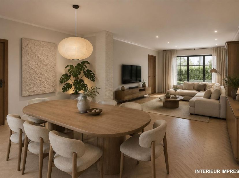 Ruime halfopen bebouwing met 4 slaapkamers, inpandige garage en zuidoostgerichte tuin, gelegen op een uitstekende locatie in Koninksem. Deze statige g