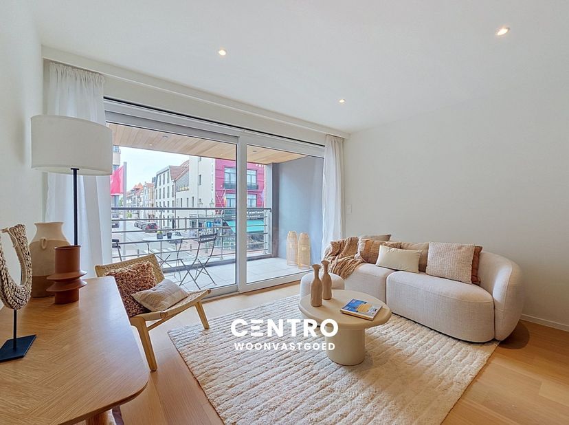 Exclusief gerenoveerd en energiezuinig appartement op topligging in het hart van Knokke met 2 slpks, ZUIDgericht terras én mogelijkheid tot aankopen v
