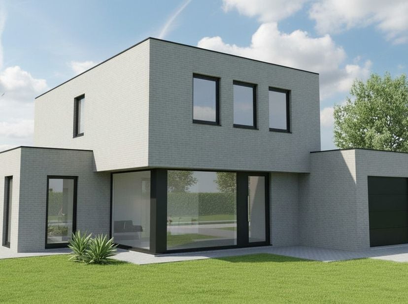 Nieuw te bouwen open bebouwing te Erpe-Mere<br />
Voorbeeldwoning: Indeling volledig naar keuze.<br />
<br />
Onze woningen worden gebouwd met kwalita
