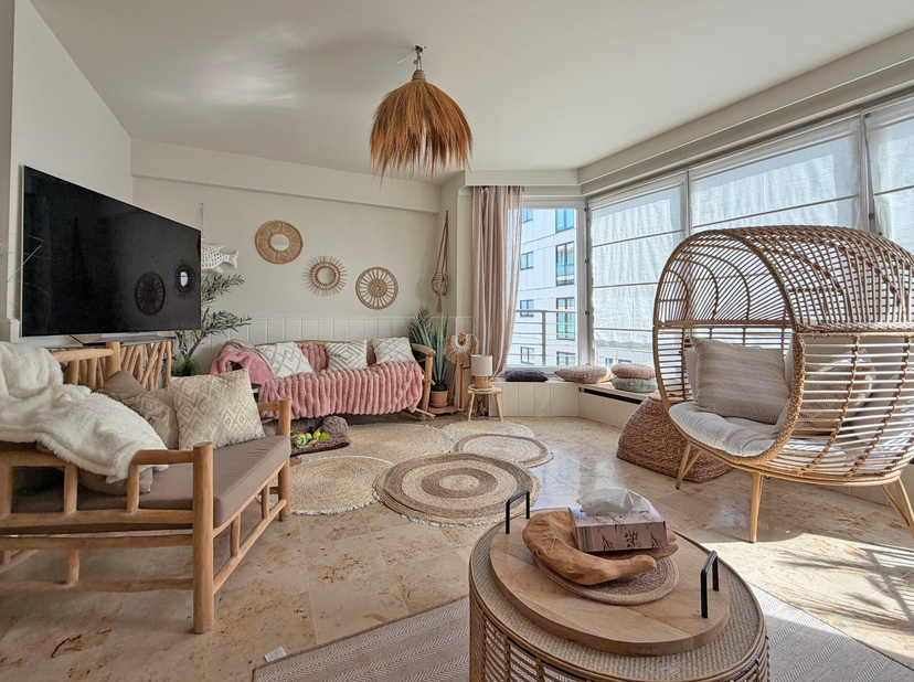 Gezellig appartement in Knokke-Het Zoute, op wandelafstand van de Zeedijk<br />
Dit lichtrijke appartement is ideaal gelegen in het hart van Het Zoute