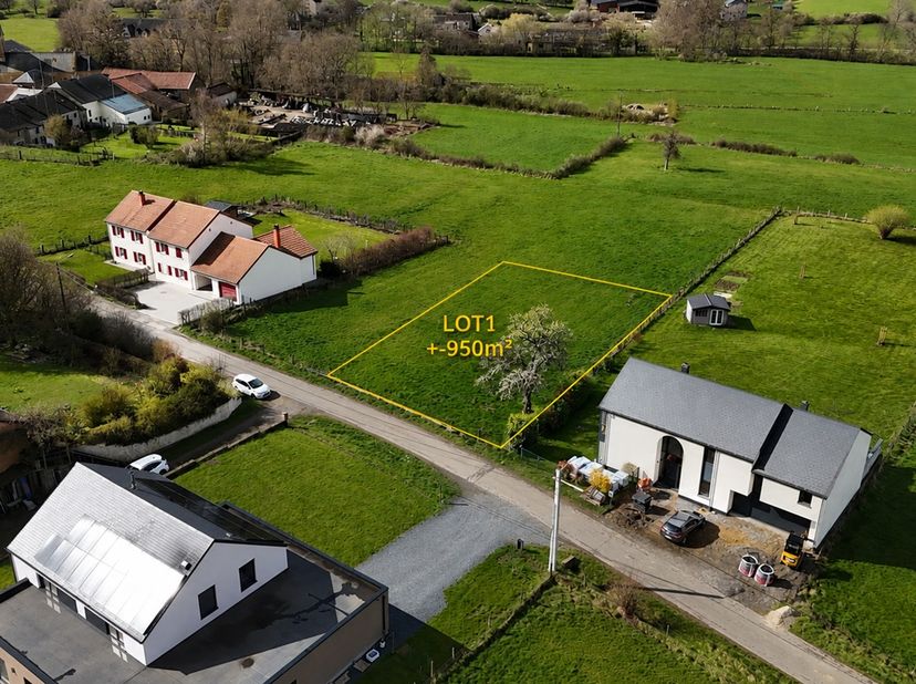 Terrain à vendre à au dessus des jardins,
                    6760 Bleid