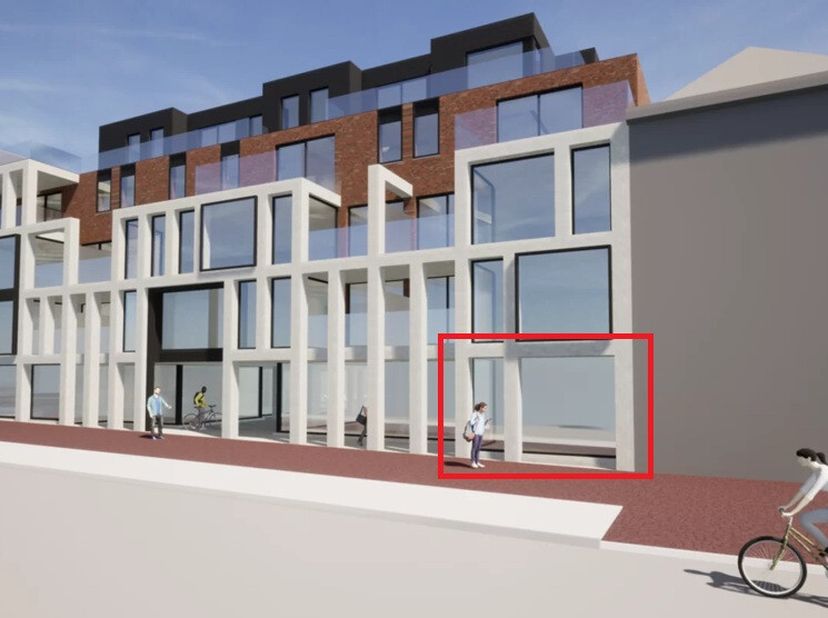 BELRIO Menen (Rijselstraat 14- Winkelruimte 4)  via ERA DOMUS Ontdek deze interessante commerciële opportuniteit op een zichtlocatie aan de straatzijd