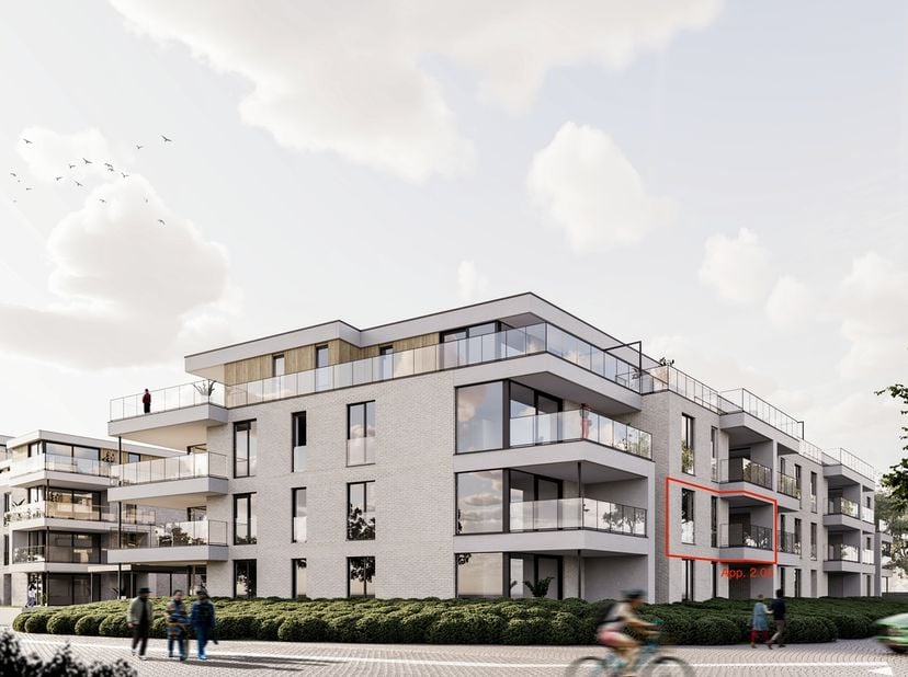 Luxueuze doorzonappartementen gelegen aan de jachthaven te Bocholt<br />
Project 'De Schoener' bevat 28 splinternieuwe, duurzame en luxueuze doorzonap