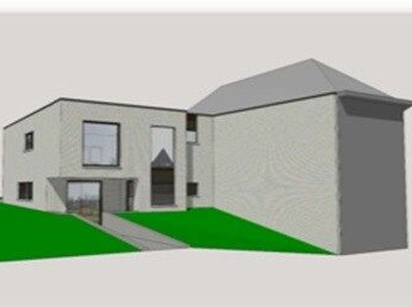 Gelegen nabij de dorpskern van het gezellige Goetsenhoven ligt deze mooie betaalbare bouwgrond van 7a 44ca voor halfopen bebouwing. De oprit is reeds