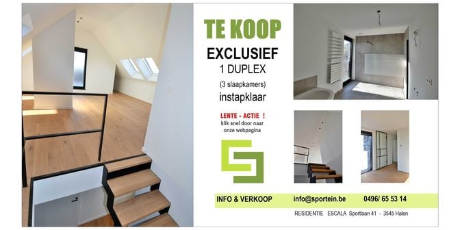 Appartement te koop in Sportlaan 41 bus 10C, 3545 Halen