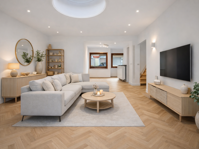 Vous êtes à la recherche d’un appartement au rez-de-chaussée avec du potentiel ? Cet appartement vaut certainement le détour.<br />
L’appartement disp
