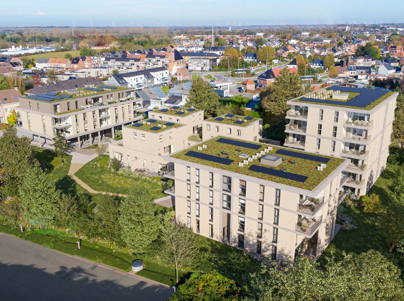 'Nexuss' is een duurzaam nieuwbouwproject in Schelle, met 64 wooneenheden en een commerciële ruimte. Met appartementen, duplexen en stapelwoningen van
