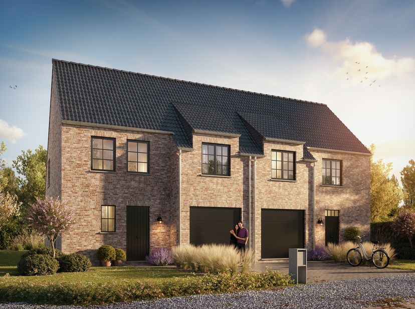 Hectaar realiseert vijf energiezuinige en praktisch ingerichte nieuwbouwwoningen op de scheiding van de Hoekstraat en de Ossegemstraat te Meise.<br />