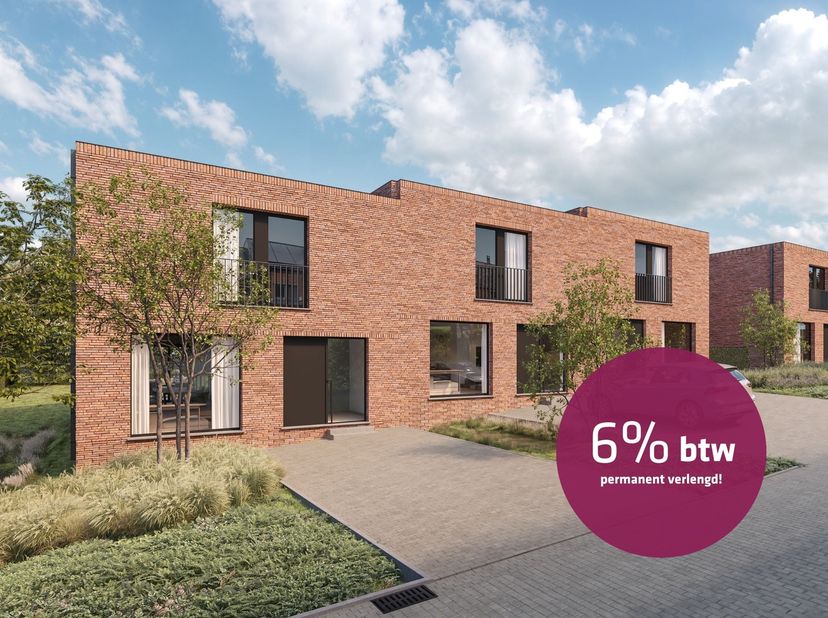 In&amp;nbsp; Grimbergen (Diepekanten) wordt op lot 1 een energiezuinige halfopen moderne woning gebouwd op een grondopp. van 373 m² en met een totale bewo