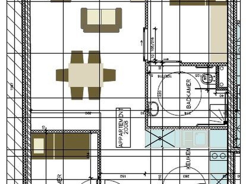 Deze erkende assistentiewoning van 70 m² in Residentie Curaremos is fantastisch gelegen in het centrum van Tielt. Deze flat is gelegen op de 2de verdi
