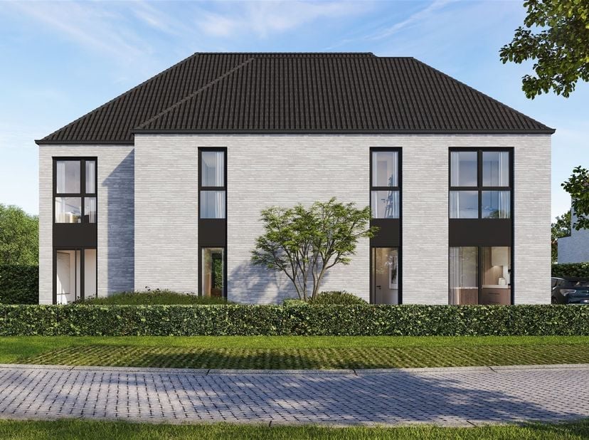 Halfopen energieneutrale parkvilla (215m²) op knap perceel van 3a80ca<br />
- Prijzen vanaf €495.000 (excl. kosten) - Mogelijkheid aan 6% BTW*<br />
D