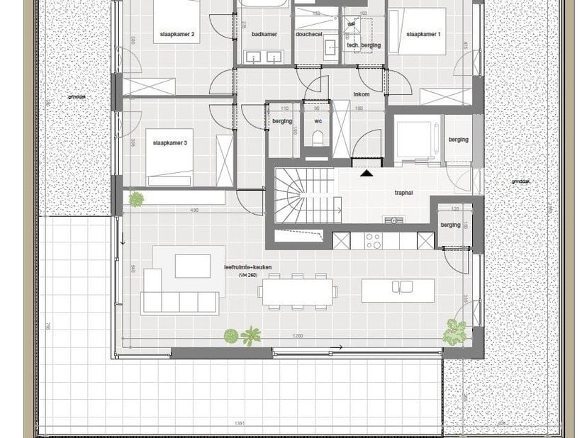 NIEUW TE KOOP IN KUURNE<br />
<br />
Ontdek Residentie De Vlashalm in Kuurne,&amp;nbsp;een uniek nieuwbouwproject met 14 ruime appartementen, elk met een