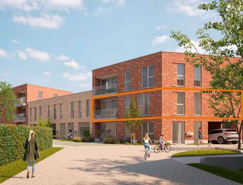                                         Appartement te koop in Wijnegem, € 397.264,73
