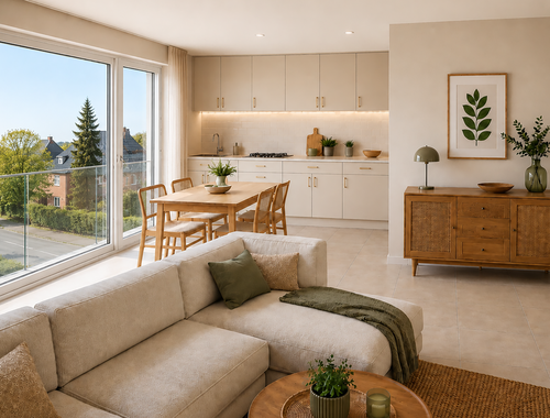                                         Appartement te koop in Herseaux, € 189.000
