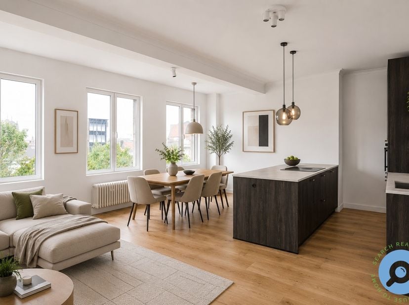 Dit instapklare lichtrijk appartement is gelegen op de vijfde verdieping van een kleinschalig gebouw en heeft een prachtig panoramisch zicht over de s