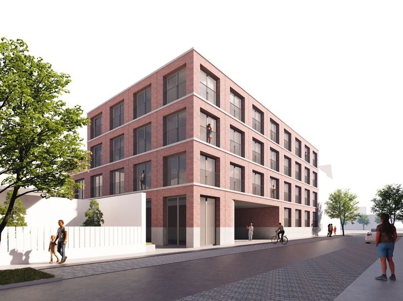 Het project is gelegen in de bloeiende wijk „Dam“. Het is een eigentijds en duurzaam project dat bestaat uit de bouw van 37 nieuwe appartementen en 1