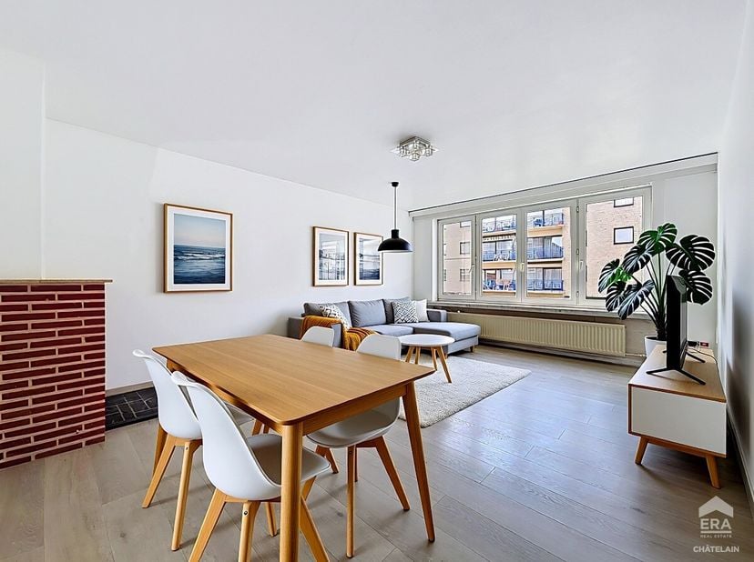 [[ DIT PAND NEEMT DEEL AAN DE ERA OPEN HUIZEN DAG OP 13/6 VAN 11:00 TOT 12:00 ]]Evere: Appartement te koopDit appartement met 1 slaapkamer van 64 m² (