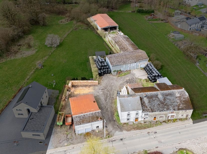 ERA B-LUX stelt deze te renoveren boerderij voor in het rustige dorp Orgeo, nabij Neufchâteau en Bertrix.De woning van meer dan 127 m² wordt aangevuld