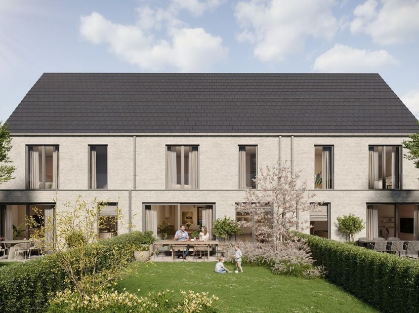 Een weldoordacht project van 3 knappe, ruime woningen in volle centrum vlakbij handelszaken, scholen en openbaar vervoer. Duurzaam en ecologisch gebou
