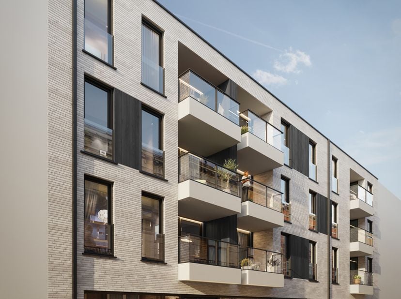 Dit centraal gelegen nieuwbouwappartement, met een bewoonbare oppervlakte van 116m², bevindt zich op de derde verdieping. Het pand omvat twee slaapkam