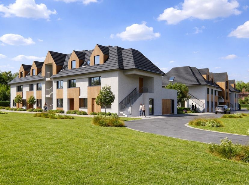 In de residentie Rokerij, rustig gelegen nabij het dorp van Westkapelle, bevindt zich deze lichtrijke en ruime stapelwoning met een bewoonbare oppervl