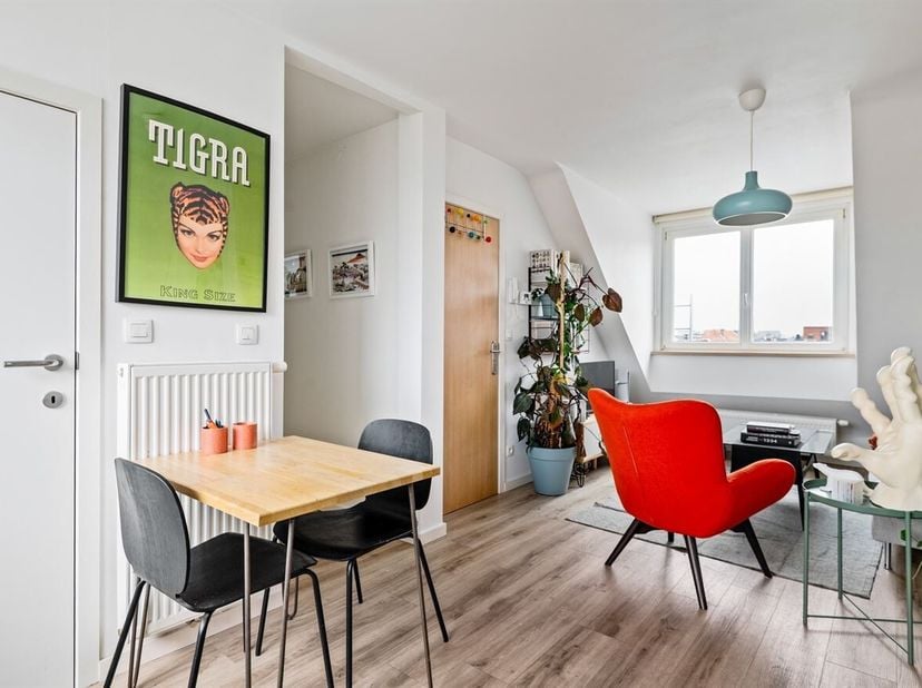Appartement d'une chambre à coucher prêt à l'emploi dans un endroit calme<br />
 Situation : Découvrez cet appartement dans la Klappeistraat, une rue